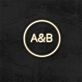 Custom Circle Initials A and B LED Neon Sign: Perfect for Weddings, Home Decor, and Trendy Bar Settings