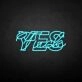 YES-fxxk' neon sign