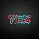 YES-fxxk' neon sign