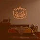 Pumpkin Head' neon sign