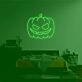 Pumpkin Head' neon sign