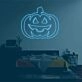 Pumpkin head2' neon sign