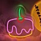 Brighten your celebrations and spaces with Delicious Cake LED Neon Sign Party - Perfect for Weddings, Bar Ambiance, and Home Decor.