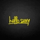 hello sexy neon sign