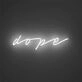 Brighten up Your Bar, Office, or Gaming Room with the Mini Dope LED Neon Sign.