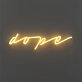 Brighten up Your Bar, Office, or Gaming Room with the Mini Dope LED Neon Sign.