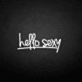 hello sexy neon sign