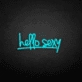 hello sexy neon sign