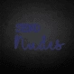 SEND nudes neon sign