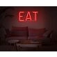 Brighten Your Dining Area, Bar, or Food Event with the Eat Custom LED Light LED Neon Sign.