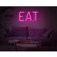 Brighten Your Dining Area, Bar, or Food Event with the Eat Custom LED Light LED Neon Sign.
