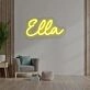 Brighten up your wedding and bar ambiance with the Ella Name LED Neon Sign.