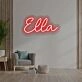 Brighten up your wedding and bar ambiance with the Ella Name LED Neon Sign.