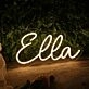 Brighten up your wedding and bar ambiance with the Ella Name LED Neon Sign.