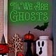 Halloween Battery Operated Decor Light up  Home Decor Neon Sign