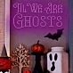 Halloween Battery Operated Decor Light up  Home Decor Neon Sign