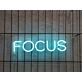 Brighten Up Your Workspace and Special Events with the Focus LED Neon Sign.