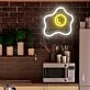 Brighten Up Your Kitchen, Diner, or Breakfast Nook with the Whimsical Fried Egg LED Neon Sign