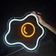 Brighten Up Your Kitchen, Diner, or Breakfast Nook with the Whimsical Fried Egg LED Neon Sign