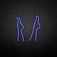 Foot' neon sign