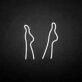 Foot' neon sign