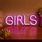 Brighten Up Your Bedroom, Salon, or Birthday Bash with the Girls Styling LED Neon Sign.
