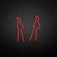 Foot' neon sign