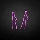 Foot' neon sign