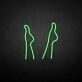 Foot' neon sign
