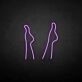 Foot' neon sign