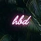 Enhance Your Celebration Ambiance with Happy Birthday Hbd LED Neon Sign for Parties, Homes, and Bars.
