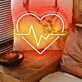 Bring romance and cool vibes to your bedroom, bar, or event with the Heart and Wave LED Neon Sign.