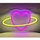 Add a Romantic Glow to Your Bedroom, Wedding, or Valentine's Celebration with Our Heart LED Neon Sign.