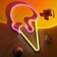 Brighten Up Your Space: Ice Cream LED Neon Sign USB Powered for Home Decor, Bars, and Birthday Celebrations