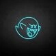 Shark2' neon sign
