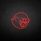 Shark2' neon sign