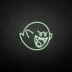 Shark2' neon sign