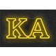 Brighten Up Your Fraternity House, Events, and Celebrations with the Kappa Alpha Order LED Neon Sign.