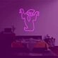 Ghost2' neon sign