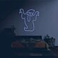 Ghost2' neon sign