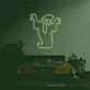 Ghost2' neon sign