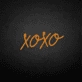 XOXO neon sign