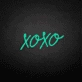 XOXO neon sign