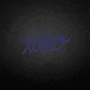 XOXO neon sign