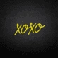 XOXO neon sign