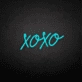 XOXO neon sign