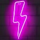 Brighten Up Your Bar, Office, and Home Décor with the Vibrant LED Neon Lightning LED Neon Sign.