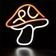 Bring a whimsical glow to your bedroom, gaming setup, or café with the LED Neon Mushroom Cute LED Neon Sign.