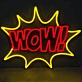 WOW! neon sign