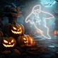 Halloween Ghost Neon Sign,LED Ghost Neon Sign